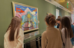 Azərbaycan Milli Xalça Muzeyinə ekskursiya təşkil olunub