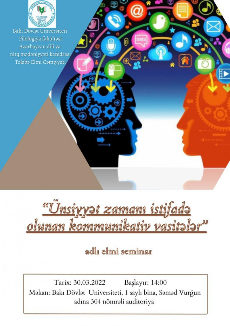 Azərbaycan dili və nitq mədəniyyəti kafedrasında seminar