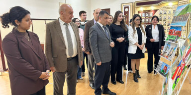 BDU-da “Xarıbülbül” adlı rəsm sərgisi