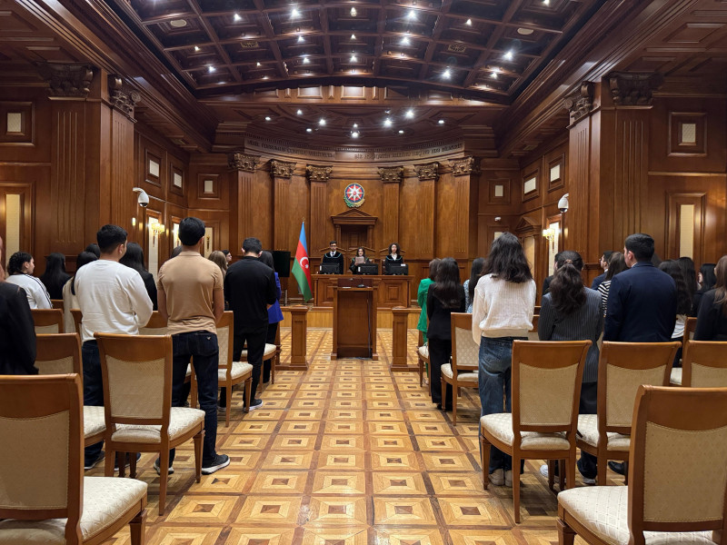 BDU könüllülərinin təşkilatçılığı ilə keçirilən Mülki Məhkəmə Simulyasiyası başa çatıb