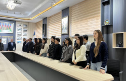 FAKÜLTƏDƏ MÜHARİBƏ VETERANI İLƏ GÖRÜŞ