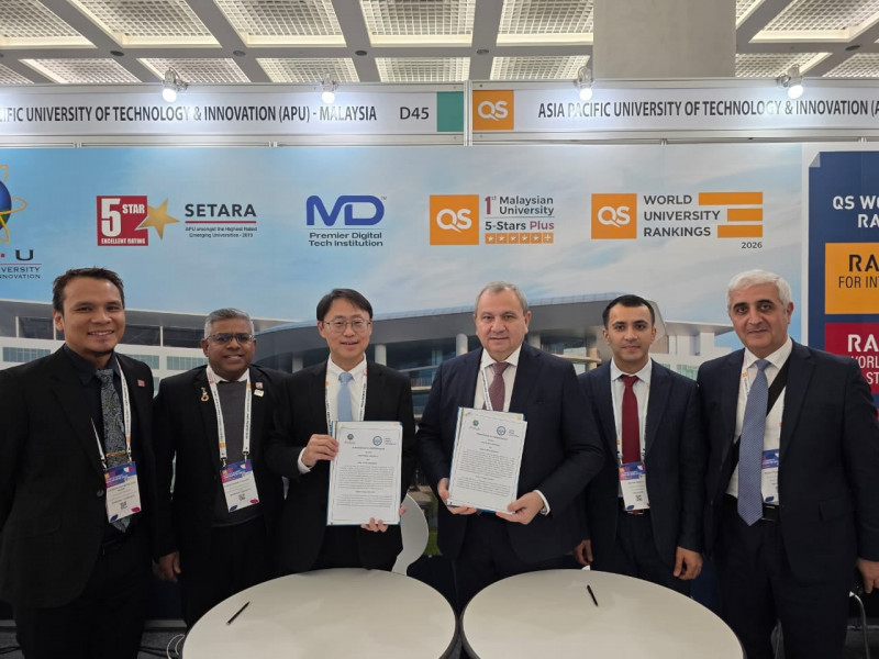 BDU və Malayziyanın Asiya Sakit Okean Texnologiya və İnnovasiya Universiteti arasında anlaşma memorandumu imzalanıb
