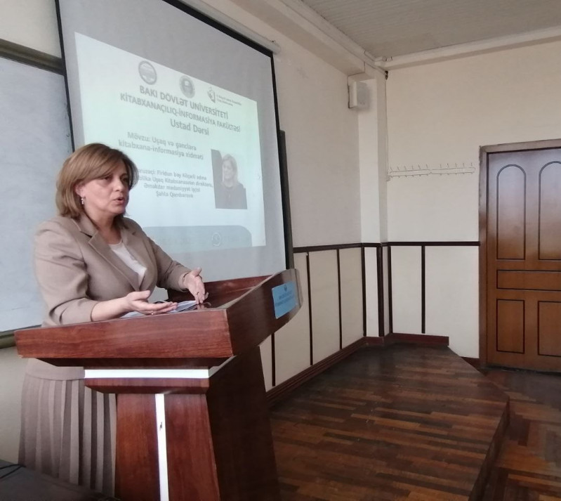 Fakültədə növbəti ustad dərsi