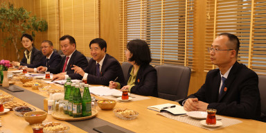 BDU ilə Çinin Tianshui Pedaqoji Universiteti arasında əməkdaşlıq imkanları müzakirə olunub