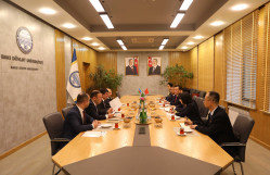 BDU ilə Çinin Tianshui Pedaqoji Universiteti arasında əməkdaşlıq imkanları müzakirə olunub