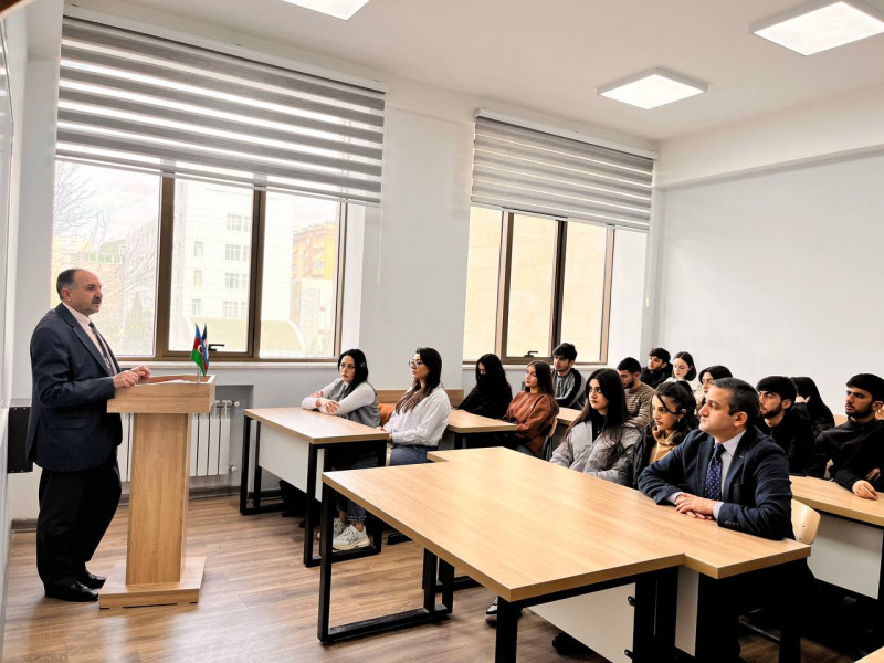 20 YANVAR FACİƏSİNƏ HƏSR EDİLMİŞ XÜSUSİ DƏRS