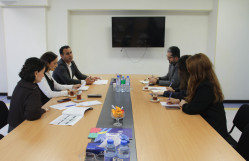 BDU-nun nümayəndələri "LANDAU Education Group"da olublar