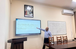 ABŞ-nin Şimali Dakota Dövlət Universitetinin professorunun BDU-da elmi seminarı