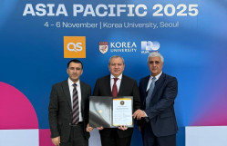 Bakı Dövlət Universitetinə “QS 5 Stars” mükafatı təqdim edilib