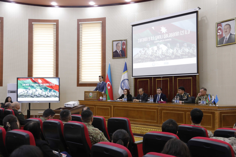 Bakı Dövlət Universitetində “Zəfərin 5 ili: Şanlı Qələbənin izi ilə” adlı tədbir keçirilib