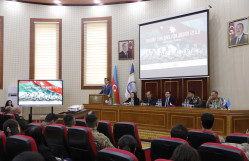 Bakı Dövlət Universitetində “Zəfərin 5 ili: Şanlı Qələbənin izi ilə” adlı tədbir keçirilib