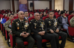 Bakı Dövlət Universitetində “Zəfərin 5 ili: Şanlı Qələbənin izi ilə” adlı tədbir keçirilib