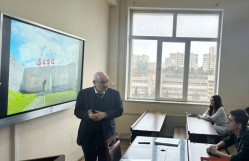 Tarix fakültəsində Şuşa şəhərinin işğaldan azad olunmasının 5-ci ildönümünə həsr olunmuş xüsusi dərs keçirilib.