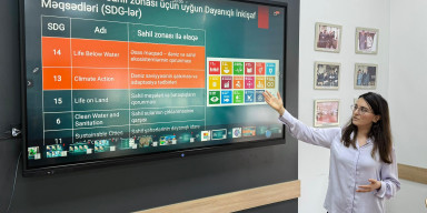 BDU-da “Xəzər dənizinin gələcəyi: elmi yanaşmalar və dayanıqlı idarəetmə” mövzusunda maarifləndirici təlim