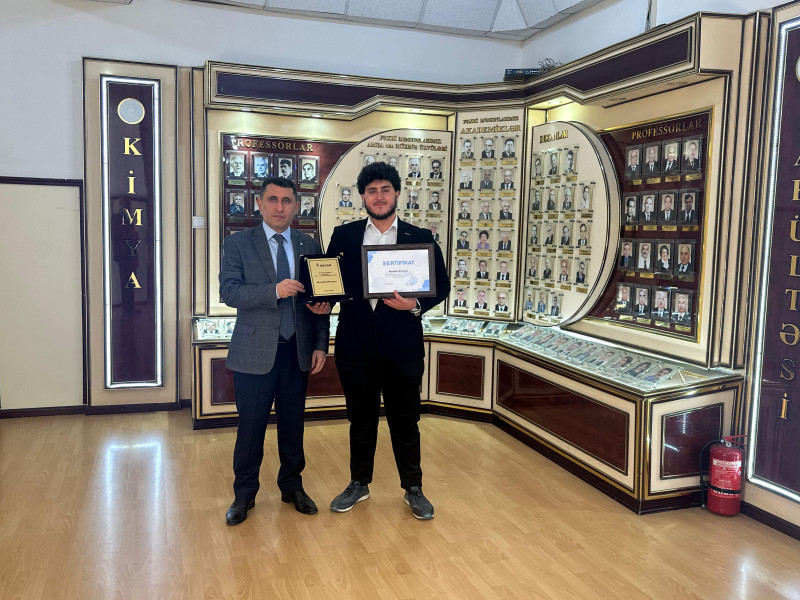 Tələbəmizin uğuru