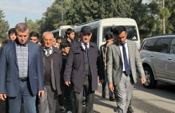 BDU-nun şəhid məzunu Namiq Cavadovun məzarı ziyarət olunub