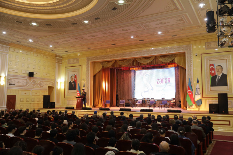 BDU-da Zəfər Günü qeyd olunub