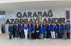 BDU könüllüləri Zəfər muzeyini ziyarət ediblər