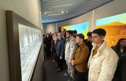 BDU kollektivi Zəfər muzeyini ziyarət edib