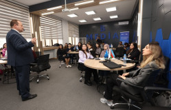 BDU-da MEDİA-nın təşkilatçılığı ilə “Euronews Academy”nin beynəlxalq tədris proqramının növbəti mərhələsinə start verilib