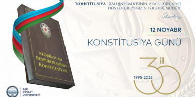 Müstəqil dövlətimizin təməli: Azərbaycan Konstitusiyası - 30