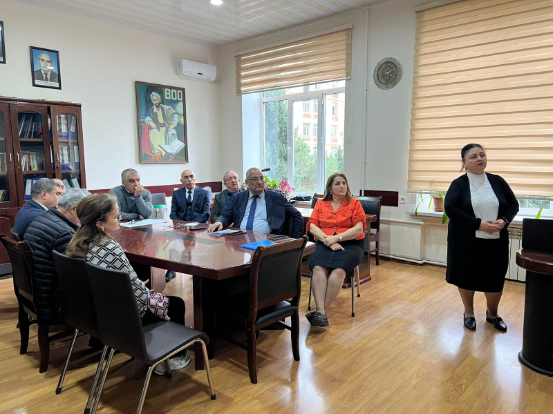 Doktorluq dissertasiyasının ilkin müzakirəsi keçirilib