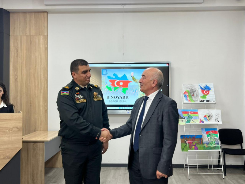 Bakı Dövlət Universitetinin Coğrafiya və Biologiya TGT-in təşkilatçılığı ilə “Zəfərin səsi” adlı tədbir keçirilib