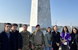 8 Noyabr-Zəfər Günü münasibətilə Hərbi Memorial Məzarlığı ziyarət edilib.