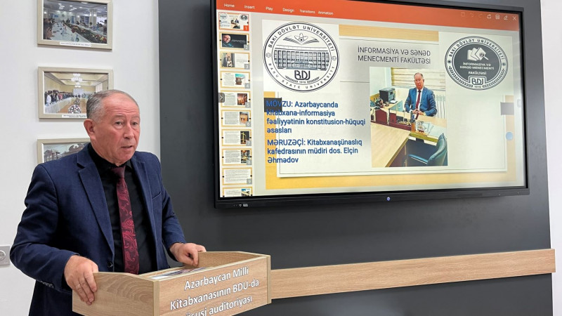 BDU-da “Konstitusiya və Suverenlik İli”nə həsr olunmuş elmi seminar