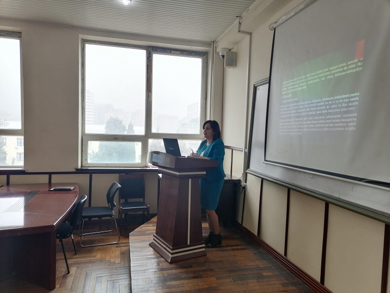 “SƏNƏD AXINININ TƏDQİQİ” MÖVZUSUNDA SEMİNAR