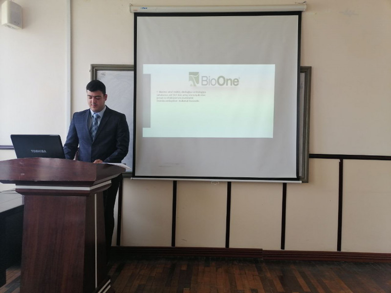 MAGİSTRANTIN SEMİNARI KEÇİRİLİB