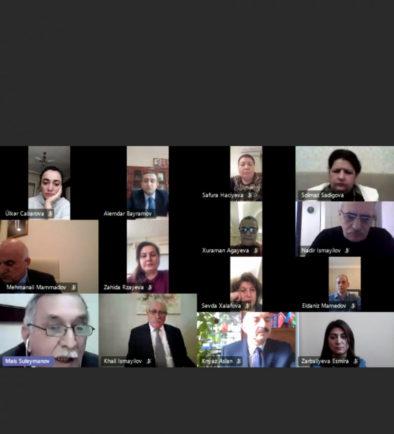 PROFESSOR XƏLİL İSMAYILOVUN ELMİ SEMİNARI