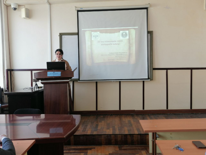 ƏLİ BƏY HÜSEYNZADƏ İRSİNİN BİBLİOQRAFİK TƏDQİQİ