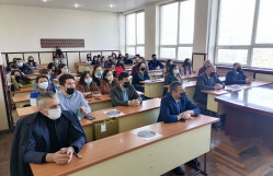 NAZİRLİYİN ŞÖBƏ MÜDİRİ USTAD DƏRSİ KEÇİB