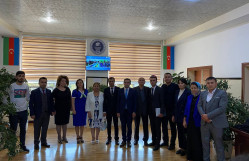 Kitabxanaçılıq-informasiya fakültəsində görüş