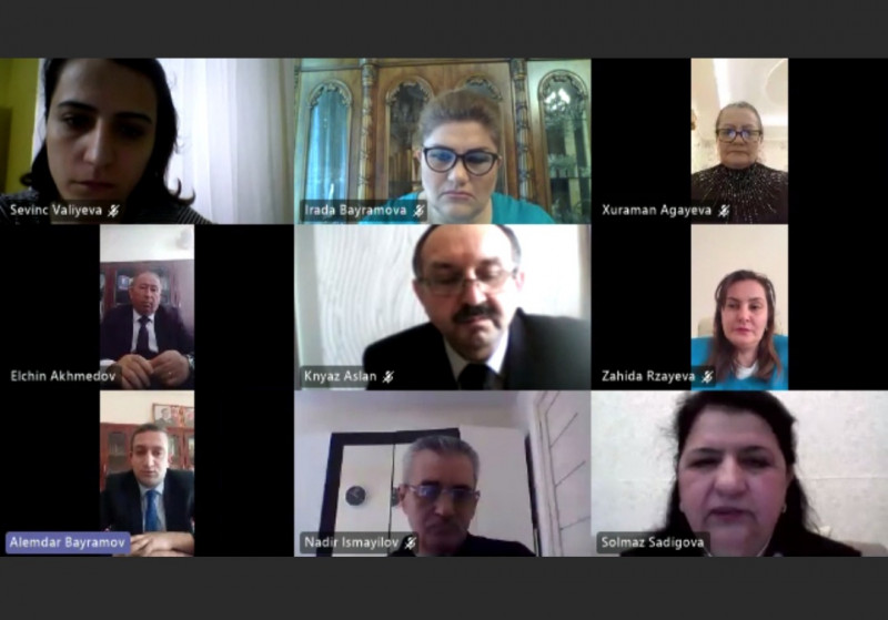 DOSENT SOLMAZ SADIQOVANIN ELMİ SEMİNARI