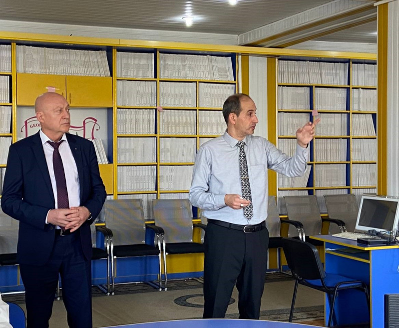 LİTVA MİLLİ KİTABXANASININ BAŞ DİREKTORU FAKÜLTƏDƏ