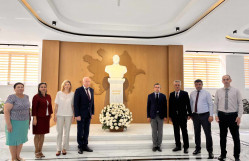 LİTVA MİLLİ KİTABXANASININ BAŞ DİREKTORU FAKÜLTƏDƏ