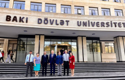 LİTVA MİLLİ KİTABXANASININ BAŞ DİREKTORU FAKÜLTƏDƏ