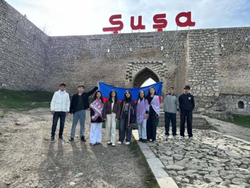 Jurnalistika fakültəsinin TGT üzvləri Qarabağda