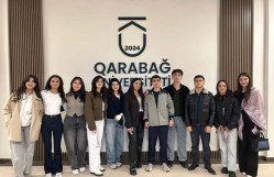 Jurnalistika fakültəsinin TGT üzvləri Qarabağda