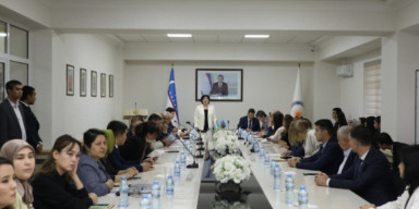 Türk xalqları tarixi kafedrasının dosenti Sevinc Ruintən Özbəkistanın Daşkənd Dövlət Şərqşünaslıq Universitetində keçirilən beynəlxalq konfransda iştirak edib