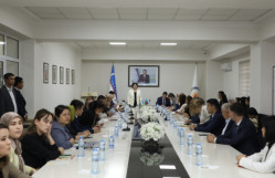 Türk xalqları tarixi kafedrasının dosenti Sevinc Ruintən Özbəkistanın Daşkənd Dövlət Şərqşünaslıq Universitetində keçirilən beynəlxalq konfransda iştirak edib