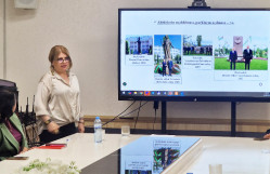 Türk xalqları tarixi kafedrasının dosenti Sevinc Ruintən Özbəkistanın Daşkənd Dövlət Şərqşünaslıq Universitetində keçirilən beynəlxalq konfransda iştirak edib