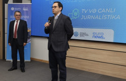MEDİA-nın təşkilatçılığı ilə “Euronews Academy”nin beynəlxalq tədris proqramının növbəti mərhələsinə start verilib