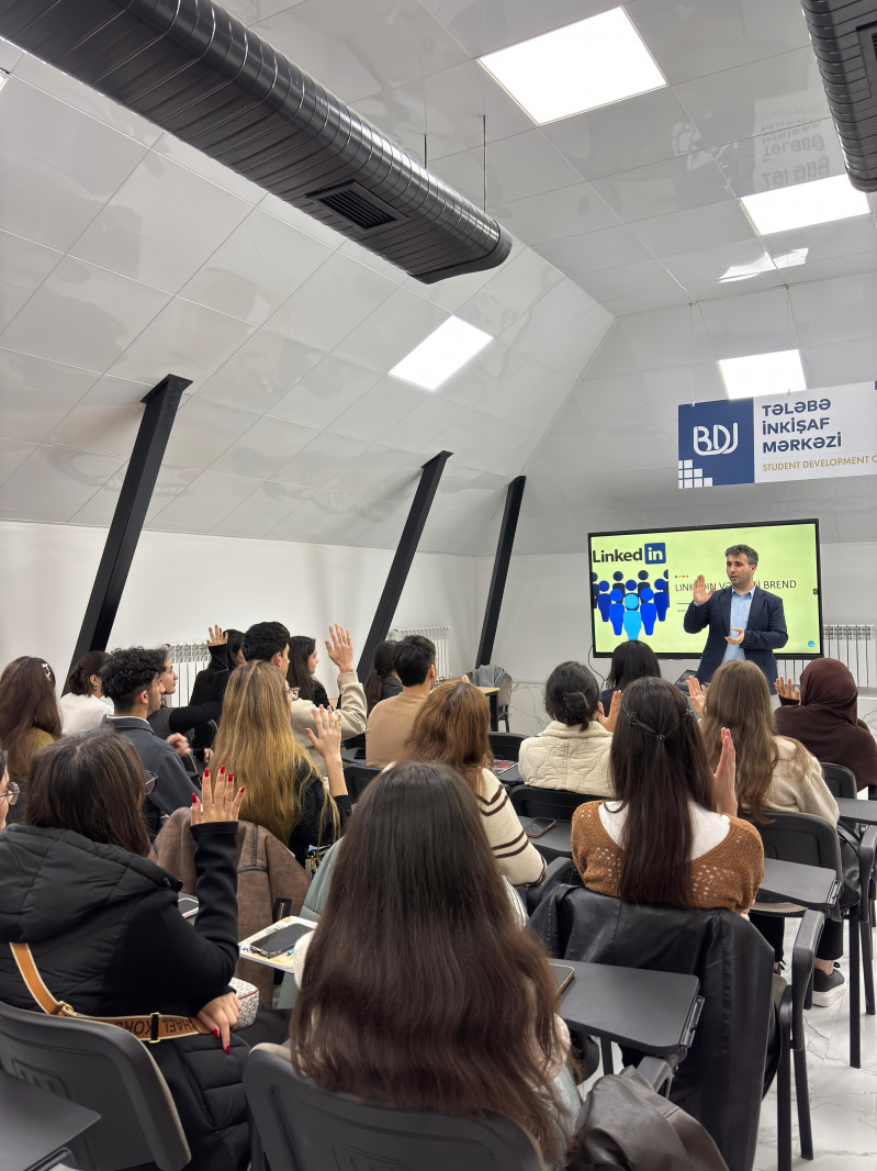 BDU-da “Karyera yolu” layihəsi çərçivəsində növbəti təlim