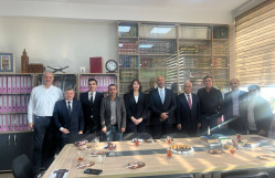 Şeyx Haməd Mükafatı Fondunun icraçı direktoru Ləbib Nəhhas və Zeki Şahin Ərəb filologiyası kafedrasının qonağı olub