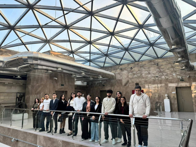 Tələbələrimiz Azərbaycan Milli İncəsənət Muzeyində