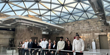 Tələbələrimiz Azərbaycan Milli İncəsənət Muzeyində