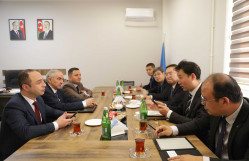 Çin Xalq Respublikasının Şanxay Siyasi Elmlər və Hüquq Universitetinin nümayəndə heyəti BDU-da